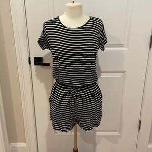7th Roy Stripped Romper